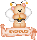 gif bisous ours